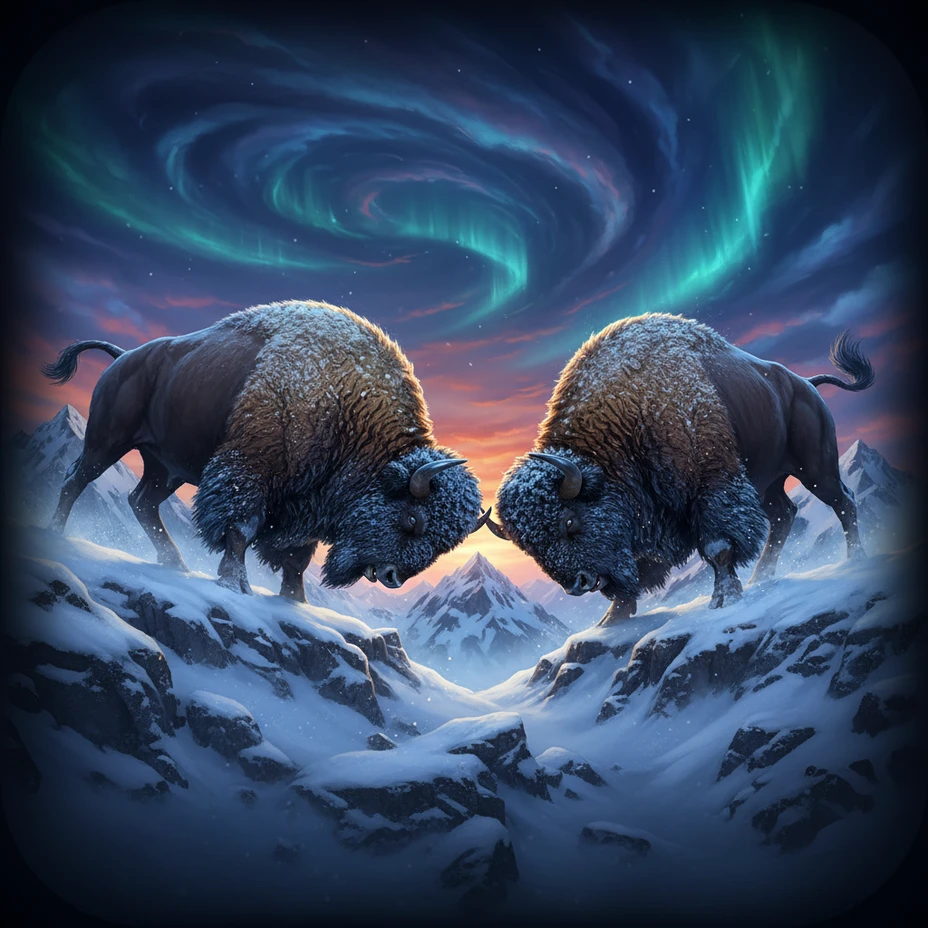 Bison Battle w Relospin